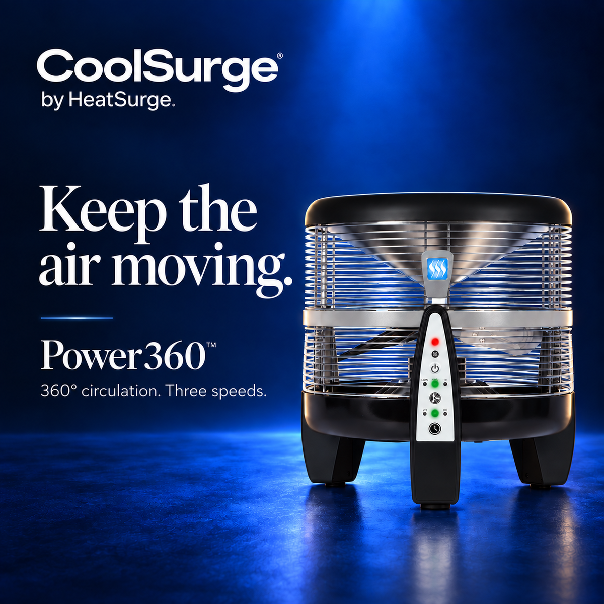 CoolSurge 360° Air Circulator