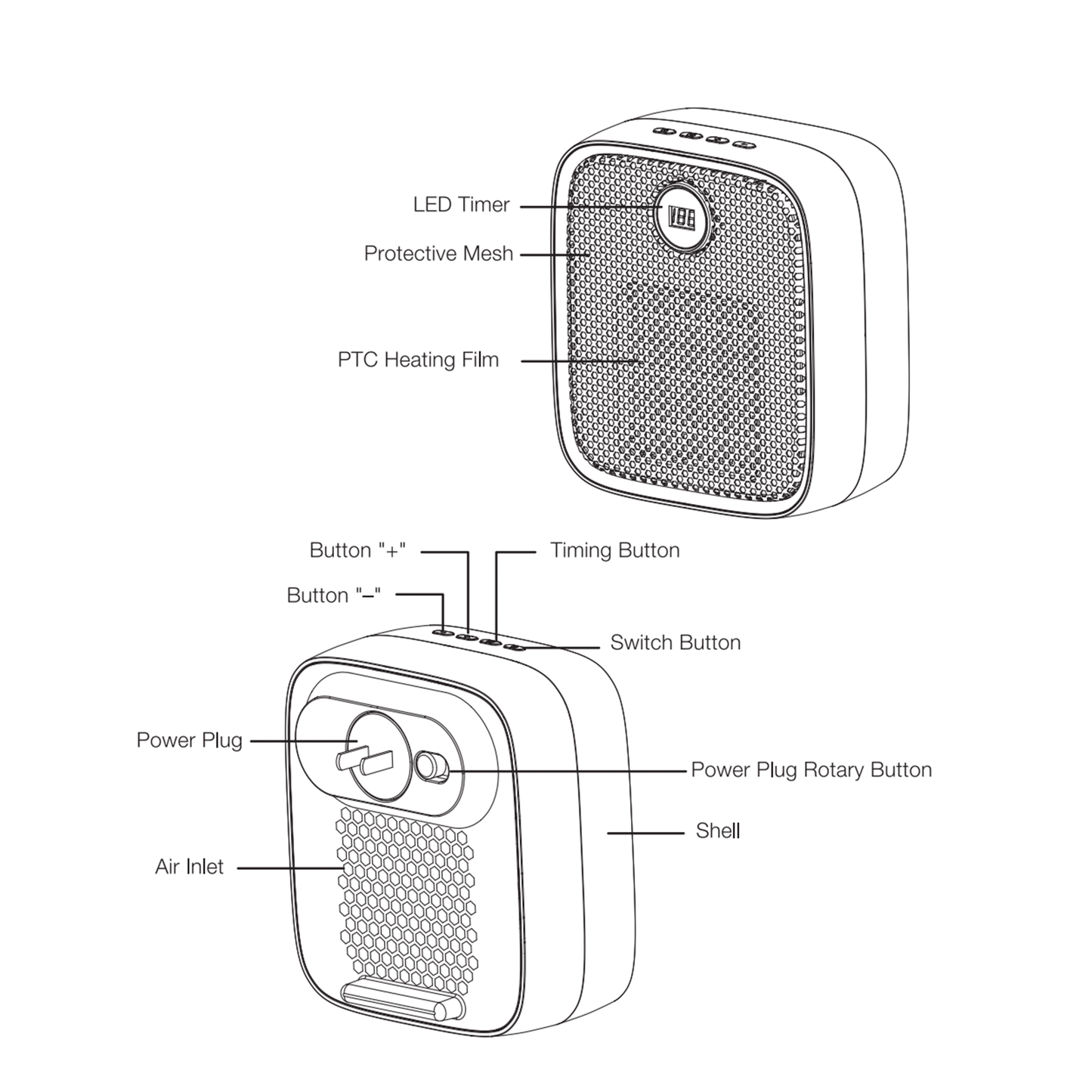 HeatSurge Compact Heater