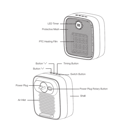 HeatSurge Compact Heater
